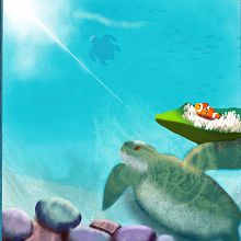 My project in Atmospheric Scenes in Procreate: Paint with Color and Light course. Un proyecto de Ilustración tradicional e Ilustración digital de Perony Marie - 23.02.2022
