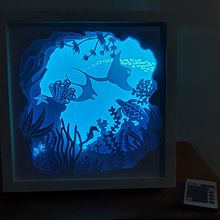 Mon projet du cours : Papercut : créez des scènes en papier pleines de profondeur Ein Projekt aus dem Bereich Traditionelle Illustration, H, werk, Verlagsdesign, Kartonmodellbau, Stor, telling, Buchbinderei, Kinderillustration und DIY von Christelle Sobaba - 22.02.2022