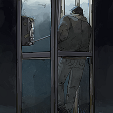 en la madrugada, comunica. Traditional illustration project by AMBO ★ - 02.23.2022