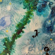 Mein Kursprojekt: Moderne Aquarelltechniken. Un proyecto de Ilustración tradicional y Pintura a la acuarela de Sarah Huber - 24.02.2022