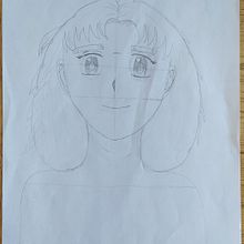 Meu projeto do curso: Criação de personagens de mangá. Traditional illustration, Character Design, Comic, and Manga project by xenomorph193 - 02.23.2022