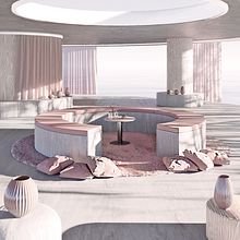 My project in Interior ArchViz: Create Surreal 3D Designs with Blender course. Un projet de Architecture, Architecture d'intérieur, Architecture numérique , et ArchVIZ de Stefano Geltrudi - 27.11.2021
