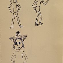 THE ART OF SKETCHING: Transforming your doodling into art projects. Traditional illustration project by Lillian Dávila - 02.23.2022