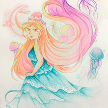 Sueños hechos con acuarela. Un proyecto de Ilustración tradicional, Dibujo, Pintura a la acuarela e Ilustración editorial de daniela.ortiz.fabian - 23.02.2022