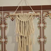 Mini tapiz macramé. Un proyecto de Macramé de nareyu_007 - 23.02.2022
