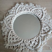 Espejo macramé. Un proyecto de Macramé de nareyu_007 - 23.02.2022