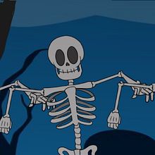 skeleton. Projekt z dziedziny Animacje 2D użytkownika Eleazar erasmo Cazon gutierrez - 24.02.2022