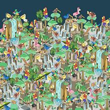 Axonometric Nature. Traditional illustration, Digital Illustration, Vector Illustration, Botanical Illustration, Architectural Illustration, Drawing, and Advertising project by Ludmila Drago - 02.24.2022