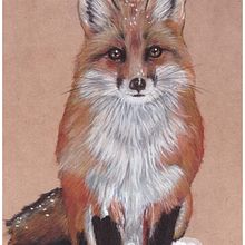 Zorrito. Traditional illustration, Fine Arts, and Watercolor Painting project by Estrella Rubilar - 02.21.2022