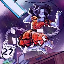 Mi Proyecto del curso: Ilustración digital con influencia manga By:@chiara27. Projekt z dziedziny Trad, c, jna ilustracja, Komiks, Ilustracja c, frowa, Stor, telling, Narracja i Manga użytkownika Angela Chiara de Jesus Moreyra Saguilan - 23.02.2022