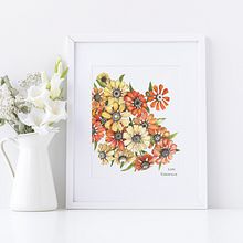 Blooming geleniums . % Kate Riazanova tarafından hazırlanan Geleneksel illüstras, on, Ve Sanatsal Çizim projesi - 02.23.2022