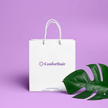ConfortHair. Un progetto di Br, ing, Br, identit e Graphic design di Emerson Anjos - 23.02.2022