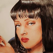 Il mio progetto del corso: Ritratto realistico con matite colorate. Un progetto di Illustrazione tradizionale, Belle arti, Disegno a matita, Disegno, Disegno di ritratti, Disegno realistico, Disegno artistico e Disegno con matite colorate di claudia.natali81 - 24.02.2022