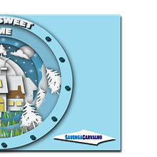 Winter House. Traditional illustration, Communication, and Digital Drawing project by Sauenga Carvalho - 02.24.2022