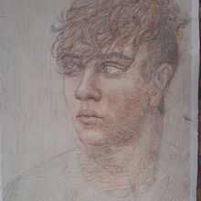 Mi Proyecto del curso: Dibujo de retrato clásico: el método del Renacimiento. Fine Arts, Sketching, Drawing, Portrait Drawing, Realistic Drawing, and Artistic Drawing project by saccardonico4 - 02.24.2022