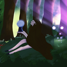 My project in Fantastical Illustrations with Procreate course. Traditional illustration, Digital Illustration, and Digital Drawing project by eda kanmaz - 02.23.2022