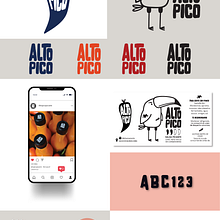 Alto Pico Hot Sauces. Un progetto di Design, Illustrazione tradizionale, Br, ing, Br e identit di Maria Fernanda Rojas Hernandez - 24.02.2022