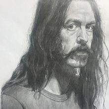 My project in Realistic Portrait with Graphite Pencil course. Traditional illustration, Fine Arts, Sketching, Pencil Drawing, Drawing, Portrait Drawing, Realistic Drawing, Artistic Drawing, Figure Drawing, Arts, and Crafts project by Leonardo Tovar Lara - 02.24.2022