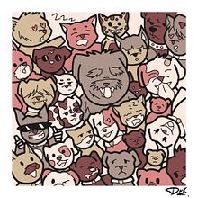 Pets Art. Traditional illustration, Digital Illustration, Drawing, and Children's Illustration project by Diego Chávez - 02.24.2022