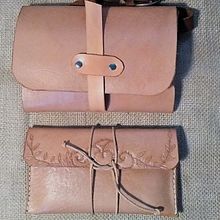Mi Proyecto del curso: Creación de bolsos de cuero artesanales para principiantes. Un progetto di Design, Design di accessori, Artigianato e Cucito di Luciana Farias - 22.02.2022
