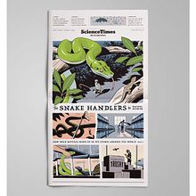The Snake Handlers. Traditional illustration, and Editorial Illustration project by R. Kikuo Johnson - 02.24.2022