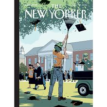 Commencement. Editorial Illustration, Traditional illustration, and Drawing project by R. Kikuo Johnson - 02.24.2022
