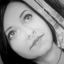 Ritratto a matita….” Adelina” . Desen de portret de Delia Florentina Zara - 02.25.2022