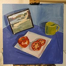 Mi Proyecto del curso: Pintura al óleo desde cero. Un progetto di Belle arti, Pittura e Pittura ad olio di Zoe Ramirez - 25.02.2022