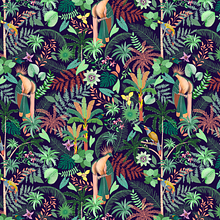 Mi Proyecto del curso: Ilustración digital de patrones inspirados en la naturaleza. Un progetto di Illustrazione tradizionale, Pattern design, Disegno, Illustrazione digitale e Illustrazione botanica di Gaby Poirier - 25.02.2022