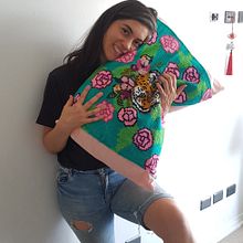 Mi Proyecto del curso: Introducción al punto de cruz contemporáneo. Een project van Borduurwerk, DIY, Upc, cling y Textielontwerp van Natalia Contreras - 25.02.2022