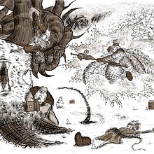 DUNGEONS & CTHULHU. Un progetto di Illustrazione tradizionale, Arte concettuale e Progettazione di giochi di Álvaro M. Torres - 25.02.2022