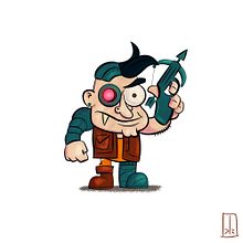 Diseño e ilustración de personajes increíbles. Un progetto di Illustrazione tradizionale, Character design e Illustrazione digitale di Kevin Rafael Araujo - 24.02.2022