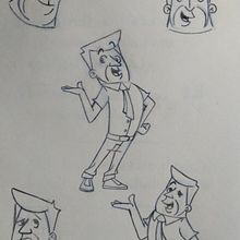 Il mio progetto del corso: Character design stile cartoon con Procreate. Un progetto di Illustrazione tradizionale, Character design e Illustrazione digitale di Mirko Pensieri - 26.02.2022