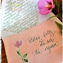 Mi Proyecto del curso: Lettering en pequeño formato. Un progetto di Illustrazione tradizionale, Lettering, H e lettering di Carmen Flores - 26.02.2022