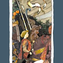 Baroque Painting Tarot Cards. Design e Ilustração tradicional projeto de Ben Clemens - 26.02.2022