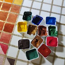 Mi Proyecto del curso: Elaboración de acuarelas artesanales. Projekt z dziedziny Craft,  Sztuki piękne,  Malarstwo, Malowanie akwarelą, DIY i Teoria barw użytkownika Katiushka L.L.R - 27.02.2022