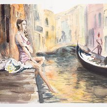 Venedig. Un projet de Aquarelle de Christoph Speck - 09.03.2022