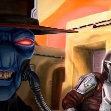 Mando (The Mandalorian) Ein Projekt aus dem Bereich Concept Art, Traditionelle Illustration, Digitale Illustration, Digitales Design und Zeichnung von Edson Horacio Camarillo - 27.02.2022