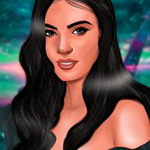Mi Proyecto del curso: Retrato de personajes femeninos con Procreate. Traditional illustration, Digital Illustration, and Digital Drawing project by Jesus David Ayala Lenis - 02.27.2022