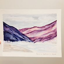 Mon projet du cours : Dessin de paysage aux pastels : jouez avec la lumière. Traditional illustration, Fine Arts, Pencil Drawing, Drawing, and Artistic Drawing project by Valérie Robinson - 02.28.2022