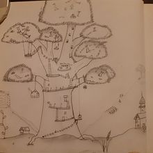 Mi Proyecto del curso: Ilustración artística: dibuja tu imaginario. Projekt z dziedziny Trad, c, jna ilustracja, Kreat, wność, R, sunek ołówkiem,  R i sunek użytkownika dafnen_vg - 26.02.2022