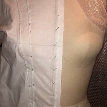 My project in Introduction to Fashion Draping: Create Custom Womenswear course. Fashion Design, Sewing, Patternmaking, and Dressmaking project by oshunluxelimited - 02.25.2022