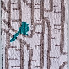 SILVER BIRCH. Un progetto di Artigianato, Interior Design, Fiber Art, DIY e Tessitura di Cristina Gibellini - 25.05.2022