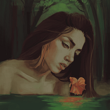 Self Portrait. Ilustração tradicional, Ilustração digital, Desenho de retrato, Desenho realista, Pintura digital, Pintura, e Artes plásticas projeto de Sofía Centurion - 28.02.2022