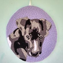 Meu projeto do curso: Bordado com punch needle: da imagem ao retrato. Projekt z dziedziny  Haft,  Haft pętelkow, Wzornictwo tekst i liów użytkownika Stefânia Vieira - 28.02.2022