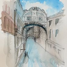 My project in Architectural Sketching with Watercolor and Ink course. Un proyecto de Bocetado, Dibujo, Pintura a la acuarela, Ilustración arquitectónica, Sketchbook e Ilustración con tinta de emmanuel_27 - 28.02.2022