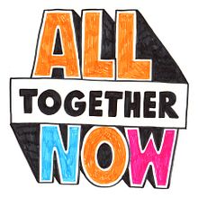 All Together Now. Sketching, Creativit, Drawing, H, Lettering, and Sketchbook project by Adam Hayes - 02.28.2022