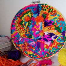 Mi Proyecto del curso: Bordado creativo: revolución a puntadas . Un proyecto de Creatividad, Bordado y Diseño textil de diluvictoria - 28.02.2022