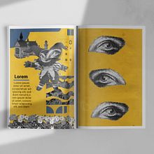 Meu projeto do curso: Colagem digital para meios editoriais. Design gráfico, Colagem, Design digital e Ilustração editorial projeto de Natan Gonçalves Ourives - 28.02.2022