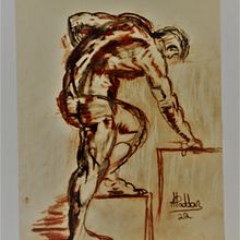 My project in Dynamic Figure Drawing course. Fine Arts, Sketching, Pencil Drawing, Drawing, and Realistic Drawing project by Gary Haddan - 02.28.2022